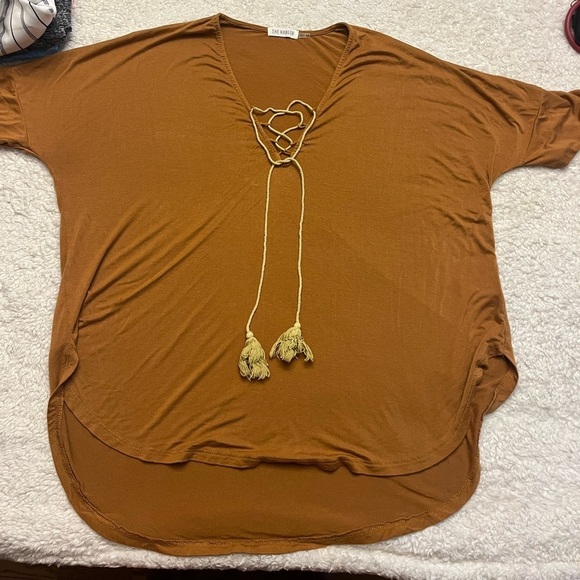 The Hanger Burnt Orange Blouse - Picture 1 of 7
